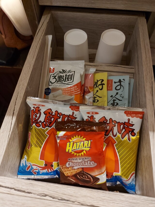 台中motel零食區